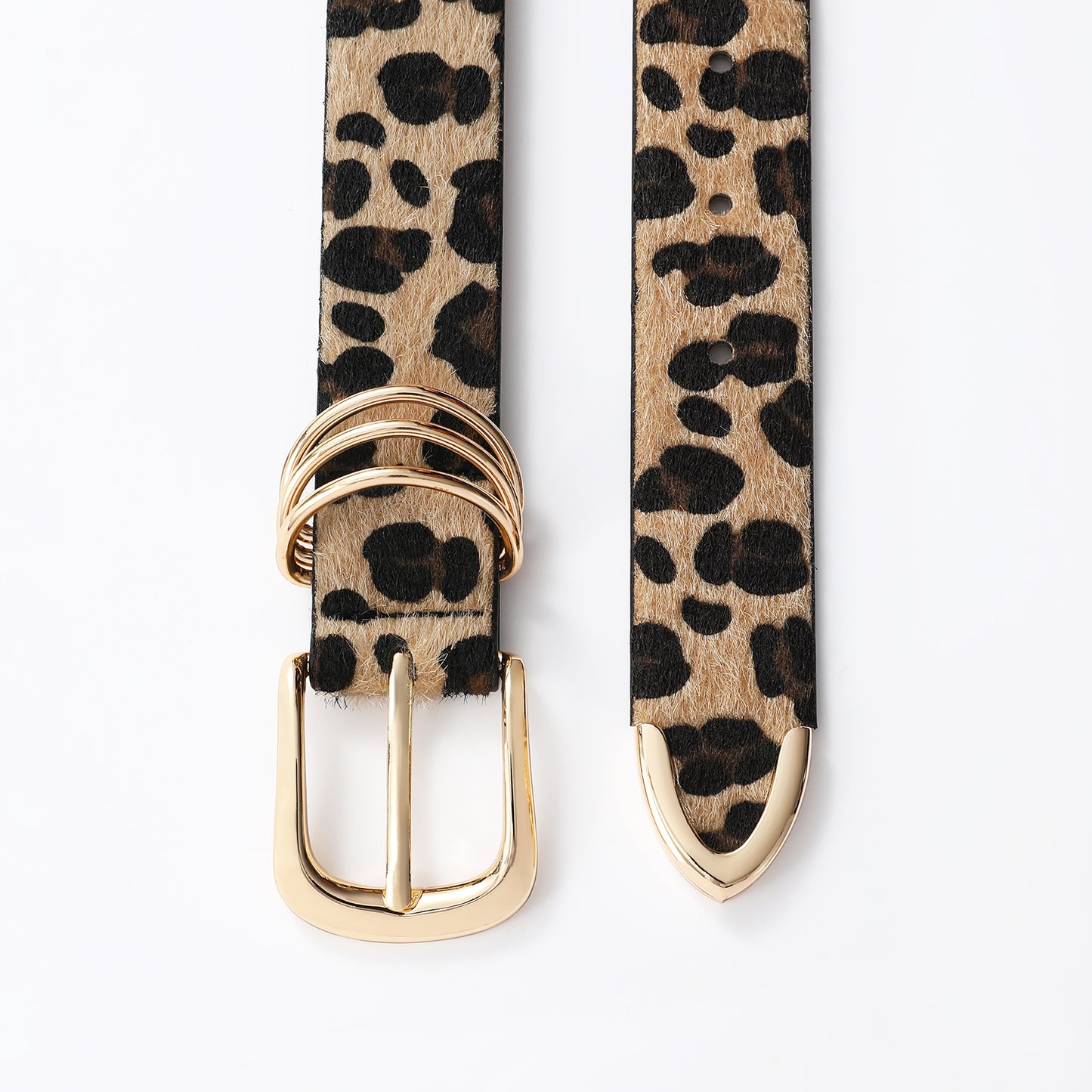 AI DEEBLUE Leopard Belts for Women Belts for Jeans Dresses Womens Belt Fashion Leather Belt